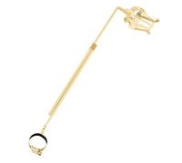 BAZEITFLOW Lyre de Flûte Portable Clip Pupitre Musique Léger Accessoire Instrument Musique Stable Compatible Flûte et Autres Instruments