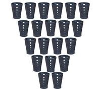 BAZEITFLOW Manchons de Protection pour Moxibustion 30 Pièces, Étui Anti-Chaleur en Laine de Moxa, Couverture Anti-Cendres Pratique pour Massage et Bien-Être, Accessoire Indispensable pour