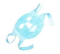 BAZEITFLOW Masque Visage Gel Réutilisable Chaud Froid avec Élastique Confortable Masque Facial Rafraîchissant Anti-œdème pour Soins Beauté et Soulagement Maux de Tête