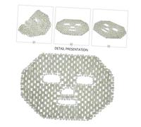 BAZEITFLOW Masque Visage Jade Naturel Âge pour Spa à Domicile Masque de Sommeil Rafraîchissant et Hydratant Accessoire Massage Visage pour Salon et Détente