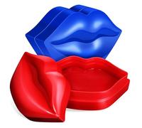 BAZEITFLOW Masques Exfoliants Lèvres Hydratants 2 Boîtes Coussinets De Gel Hydratation Intense Soins Des Lèvres Indispensables à Domicile