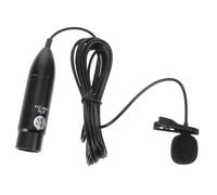 BAZEITFLOW Micro Cravate Xlr Trois Broches Professionnel avec Connecteur Xlr Microphone Omnidirectionnel à Clip pour Enregistrement Discours et Diffusion Direct Câble Mètres Robuste