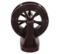 BAZEITFLOW Mini Roue à Eau Décorative en Plastique 6 CM Support 6X75X83 CM Accessoire Fontaine de Jardin et Aquarium Décoration Cascade et Aménagement Paysager Intérieur et Extérieur