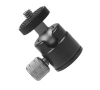 BAZEITFLOW Mini Trépied Caméra avec Adaptateur Rotatif Alliage Aluminium Support Compact Polyvalent pour Montage de Projecteur et Appareil Photo