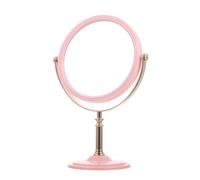 BAZEITFLOW Miroir de Bureau Rond Rotatif Style Européen pour Maquillage Filles Stable et Élégant Miroir Cosmétique de Table et Clair