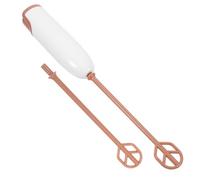BAZEITFLOW Mixeur Électrique Multifonction avec Poignée Allongée pour Lait Poudre et Boissons Agitateur Portable pour Lait Infantile et Protéines Set de Bâtons sans Batterie