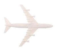 BAZEITFLOW Modèle Avion Miniature Plastique Échelle Décoration Urbaine Vintage pour Maquettes et Collection