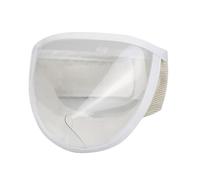 BAZEITFLOW Muselière Transparente pour Chaton Et Chat, Couverture De Museau Respirante Anti-Morsure en Matériau Léger, Taille M, Accessoire De Toilettage Pratique pour Maison Et Salon Vétérinaire