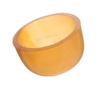 BAZEITFLOW Natural Goat Horn Cup Polished Tibetan Handicraft Tea Wine Mug Ergonomic High Altitude Horn Tableware For Cultural Heritage And Versatile Drinking Experience