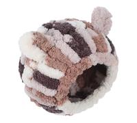 BAZEITFLOW Nid Chaud pour Oiseaux en Velours Épais 15x15 Cm, Lit Douillet pour Perroquets Et Perruches, Cabane Isolante pour Cage D’intérieur, Usage Hivernal pour Petits Oiseaux