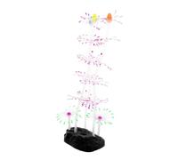 BAZEITFLOW Ornement de Artificiel Fluorescent pour Aquarium Décor Réaliste et Facile à Installer Effet Lumineux pour Aquascaping et Terrariums Décor Aquatique