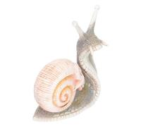 BAZEITFLOW Ornement Escargot Crâne Résine Décoratif pour Jardin Miniature Décoration Gothique et Facile à Déplacer pour Jardins Miniatures et Bureaux