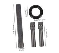 BAZEITFLOW Outil Fendeur Pierre Robuste Alliage Acier Haute Résistance Outil Manuel de Fendage pour Carrière Montagne Thermique