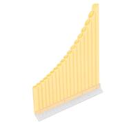 BAZEITFLOW Pan Flute Tubes C Key For Beginners Portable Panpipes Wind Instrument With Music Book Easy To Play And Learn For Teaching And Creativity Development