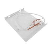 BAZEITFLOW Panneau D’Évaporateur en Aluminium 27X21 CM pour Congélateur Plaque de Refroidissement par Soufflage Accessoire de Remplacement pour Armoire Réfrigérée et Congélateur Plaque de