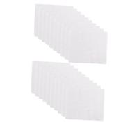 BAZEITFLOW Papier Facial Spa Blanc Léger et Extra Fin en Tissu pour Soin Visage Femme, 100 Pièces Jetables pour Masque Facial en Institut de Beauté