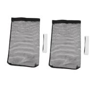 BAZEITFLOW Paquet Anti-Peluches pour Sèche-Linge 2Pcs Couvercle de Ventilation Filtre à Charpie Accessoire Pratique pour Sèche-Linge Piège à Charpie Extérieur Installation Facile