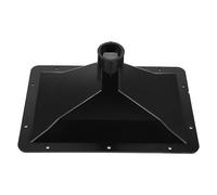 BAZEITFLOW Pavillon Rectangulaire de Haut-Parleur Extérieur 320X200 MM en Plastique à Compression Pavillon de Tweeter à Visser Filetage Solide pour Conférence et Système Dj