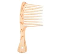 BAZEITFLOW Peigne à Dents Larges Plastique Léger Large Lissage Massage Cuir Chevelu Cheveux Afro Bouclés Et Secs Usage Quotidien