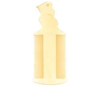 BAZEITFLOW Peigne Anti-Poux Double Face en Corne de Buffle Naturelle Dents Fines et Densément Espacées Manche Jaune Ergonomique Peigne Portable pour Éliminer Pellicules et Lentes Soin