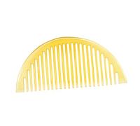 BAZEITFLOW Peigne Corne Naturelle Mini Portable Peigne Rétro de Massage pour Cheveux Côté Cheveux Adapté Hommes Femmes Doux pour Chevelu Sensible