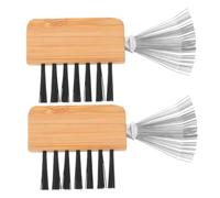 BAZEITFLOW Peignes de Nettoyage pour Brosses à Cheveux 2 Pièces Compact Kit D'ikebana Outil de Composition Japonerie pour Entretien Maison Salon