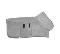 BAZEITFLOW Peignoir Bain Chien Coton Souple Absorbant Serviette Sèche Rapide pour Chien XS Confortable et Après Le Bain