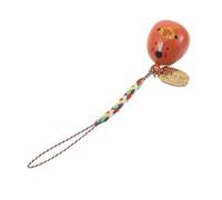 BAZEITFLOW Pendentif Porte-Clés Clochette Cheval Breloque pour Téléphone Portable Lanière Résistante en Matériau Renforcé Accessoire Décoratif pour Paquet à Main et Clé Présent Nouvel An