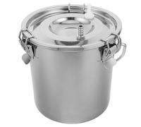 BAZEITFLOW Petit Kit de Traite Manuel Acier Inoxydable pour Chèvres et Vaches Portable Résistant Corrosion Facile à Utiliser pour Exploitation Agricole