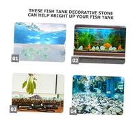 BAZEITFLOW Pierre Décorative pour Aquarium Fluorite Verte Naturelle Gravier Stable et pour Décor de Réservoir Poisson et Crevettes
