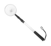 BAZEITFLOW Pince à Œufs Télescopique en Métal pour Poulailler - Panier De Collecte Grosse Taille avec Manche Antidérapant - Outil De Ramassage Ergonomique pour Œufs en Ferme Et Nid