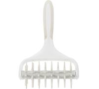 BAZEITFLOW Pique-Pâte à Pizza Blanc Rouleau Amovible Perforateur de Pâte à Cuisson Cuisine Outil de Docker de Pâte Rouleau à Pâtisserie Anti-Bulles Accessoire Pâtisserie Pratique