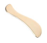 BAZEITFLOW Planche De Massage En Laiton s Taille Moyenne Outil Gua Sha Anti-grattage Pour Massage Visage Et Corps Détente Musculaire Soulagement Douleurs Usage Professionnel Et Personnel