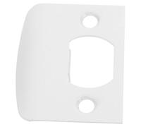 BAZEITFLOW Plaque de Gâche Acier Inoxydable pour Serrure Encastrée Renfort Porte Prolongateur Pêne Couverture de Porte Installation Pêne Dormant Durable et Compatible