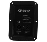 BAZEITFLOW Plaque de Jonction Haut-parleur Métal Connecteur Terminal Audio pour Équipements de Scène et Salle de Réunion Améliore la Connexion Sonore