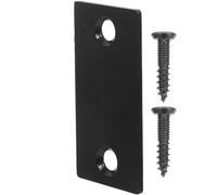 BAZEITFLOW Plaque de Réparation Porte avec Vis Plaque de Protection Serrure Renforcement pour Serrure et Bord de Porte Kit de Réparation et Esthétique