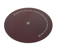 BAZEITFLOW Plaque en Verre Microcristallin Résistante à la Chaleur 20 CM pour Plaque à Induction - Pièce de Rechange Ronde Compatible Vitrocéramique - Conductrice Thermique pour Cuisson