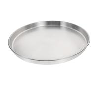 BAZEITFLOW Plateau de Rangement Bijoux Acier Inoxydable Organiseur Multifonction pour Anneaux Colliers et Petits Objets Style Simple pour Bureau et Salle de Bain