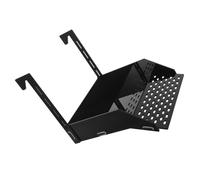 BAZEITFLOW Plateforme Suspendue pour Tortues D'aquarium Grand Modèle en Acrylique Noir, Antidérapante avec Rampe Intégrée, Adaptée aux Aquariums de 1 Cm D'épaisseur - Zone de Repos Jeu