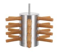 BAZEITFLOW Plumeuse Manuelle en Acier Inoxydable 24 Doigts pour Volaille Machine Semi-Automatique Compacte pour Poulets, Canards et Oies Équipement pour Plumage de Viande en Élevage et Usage