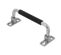 BAZEITFLOW Poignée de Traction Utilitaire Robuste en Acier Inoxydable avec Système de Positionnement à 90 Degrés, Design Pliable Gain de Place pour Boîtes à Outils et Containers