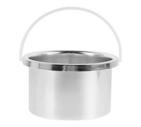 BAZEITFLOW Pot de Rechange pour Chauffe-cire Épilation Alliage Aluminium Bol Métallique pour Machine à Cire et Fonte de Cire Hot Wax Warmer