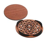 BAZEITFLOW Protecteur de Guitare Bois Massif Cache Trou Acoustique Feedback pour Guitare Classique et Folk Accessoire Réducteur de Bruit Facile à Installer