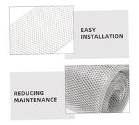 BAZEITFLOW Protection Gouttière Aluminium Robuste Filtre et Débris Installation Facile pour Gestion de Eau de Pluie et Prévention des Obstructions
