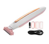 BAZEITFLOW Rasoir Électrique Indolore pour Femmes, Appareil de Rasage Corporel Abs, Tondeuse à Cheveux Portable pour Visage, Bras, Jambes et Maillot, Épilateur Couleur Aléatoire