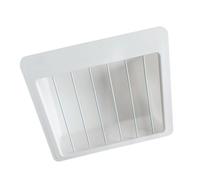 BAZEITFLOW Râtelier à Foin Rabbit Manager Support De Stockage Anti-gaspillage pour Cage De Animal Accessoire Pratique pour Et Cobayes Blanc
