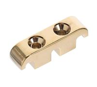 BAZEITFLOW Retenue Cordes Basse Électrique Cordes Doré avec Vis Guide Détuning pour Guitare Basse Améliore Précision Sonore et