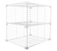 BAZEITFLOW Séparateur pour Congélateur Coffre 30X37X36 CM Panier Métallique de Rangement Vertical Organiseur D’Étagères Multifonction pour Congélateur Optimise L’Espace de Stockage