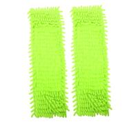 BAZEITFLOW Serpillière Plate Absorbante Lot De 2, Chiffon De Nettoyage Remplacement, Microfibre Vert, Nettoyage Humide Et Sec pour Sols Et Fenêtres, Serpillière Pratique pour Usage Domestique
