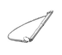 BAZEITFLOW Sifflet Dressage Chien Acier Inoxydable Ultrasonique pour Arrêt Aboiement Entraînement et Rappel